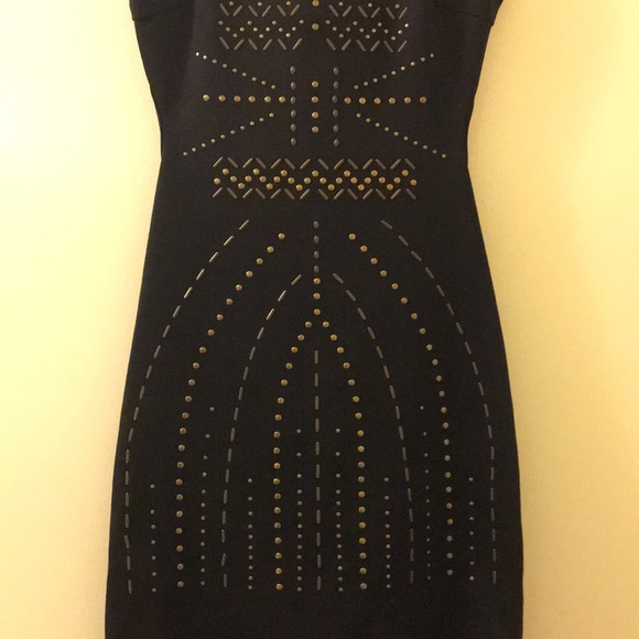 Stud back cut out dress LBD - Picture 7 of 7
